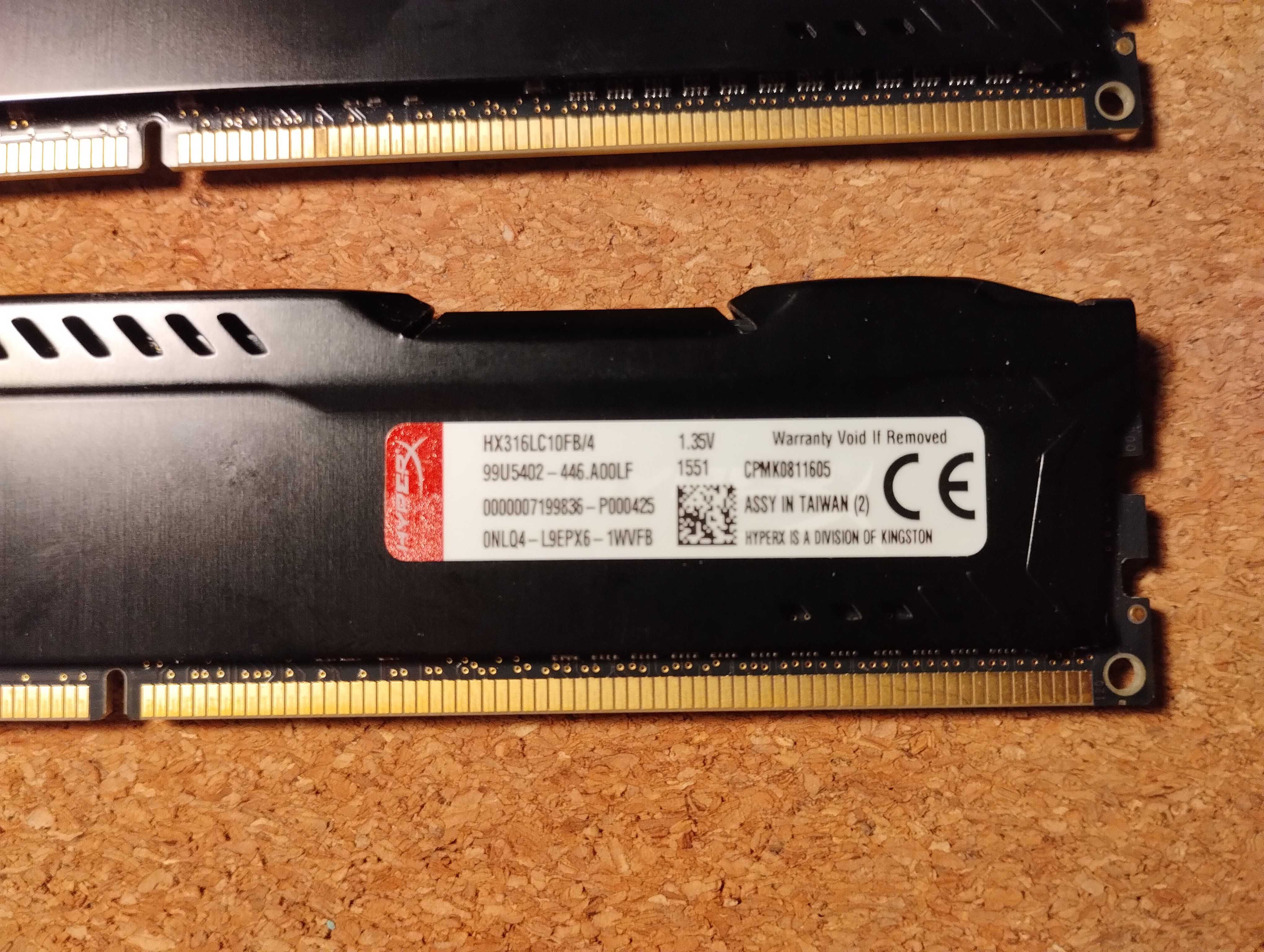 Pamieć RAM HyperX DDR3 8GB Fury