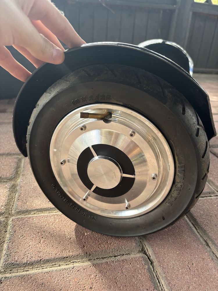Hoverboard Skymaster Wheels 10" – używany, sprawny czarny jeżdzik