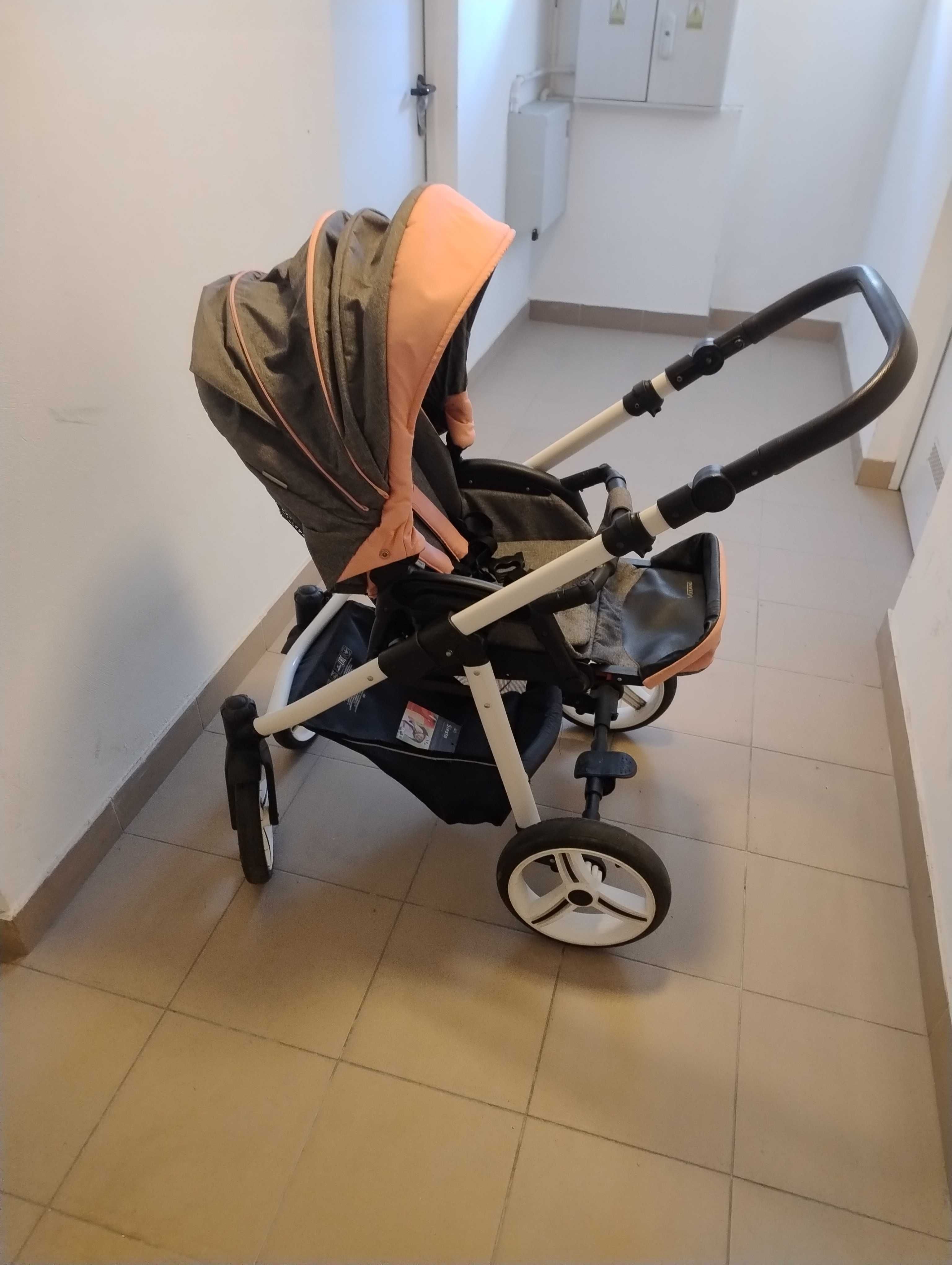 Wózek Bebetto VULCANO 3w1