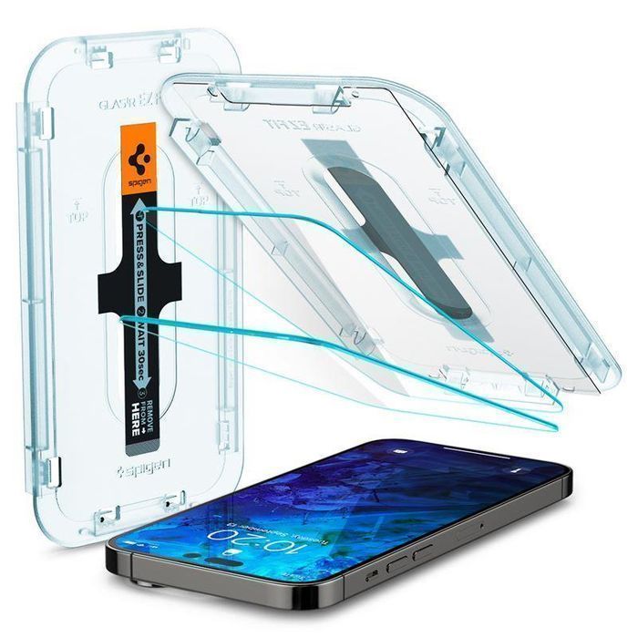 Szkło Hartowane Spigen Glas.TR EZ Fit 2-Pack do iPhone 14 Pro Max