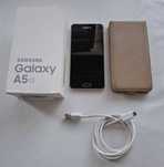 telefon Samsung Galaxy A5 z akcesoriami, ekran IDEALNY 16GB stan BDB-