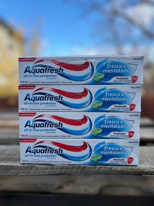 Зубна паста Aquafresh fresh & minty 100мл, аквафреш, колгейт, паста