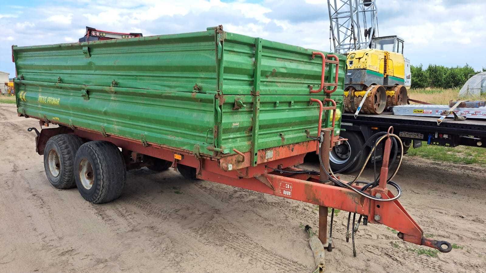 Pronar 663/2 wywrotka kiper tandem hamulec hydrauliczny 2 osie vat 23