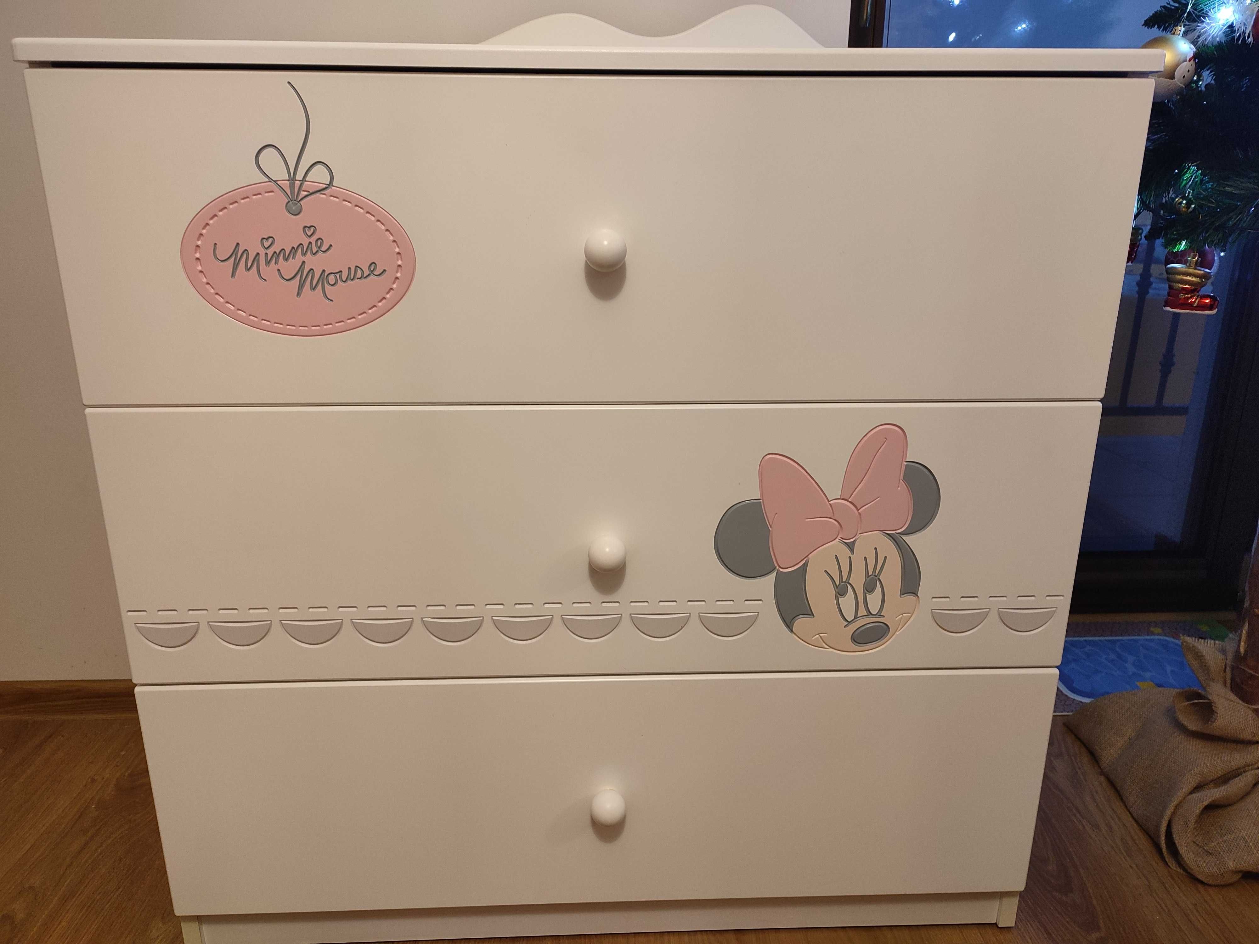 Łóżko MEBLIK kolekcja Minnie mouse 90x200 materac