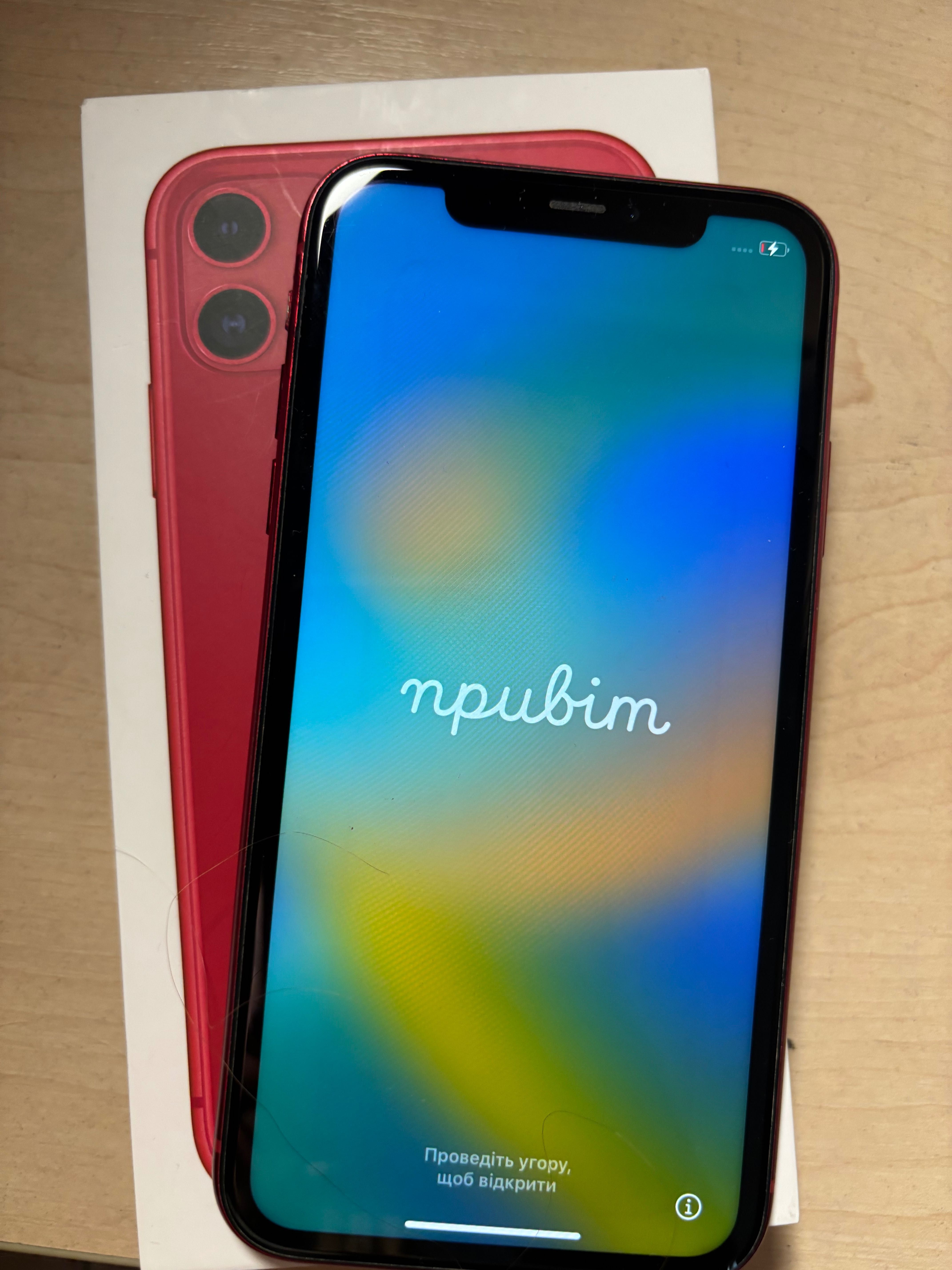 iPhone 11, Red, 64gb