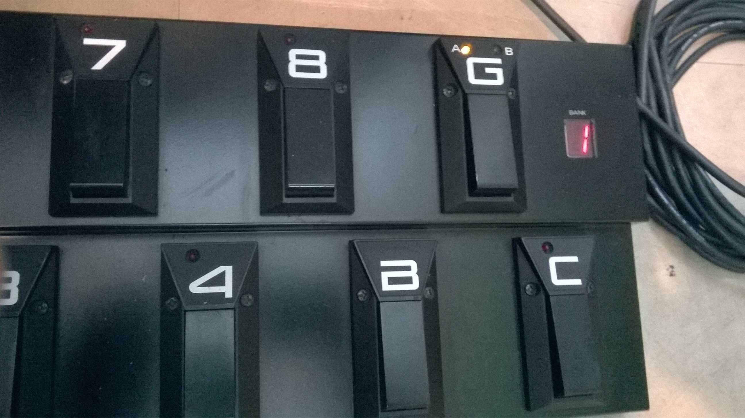 ROLAND GP 8 ROLAND FC 100 procesor efektow kontroler kabel RRC