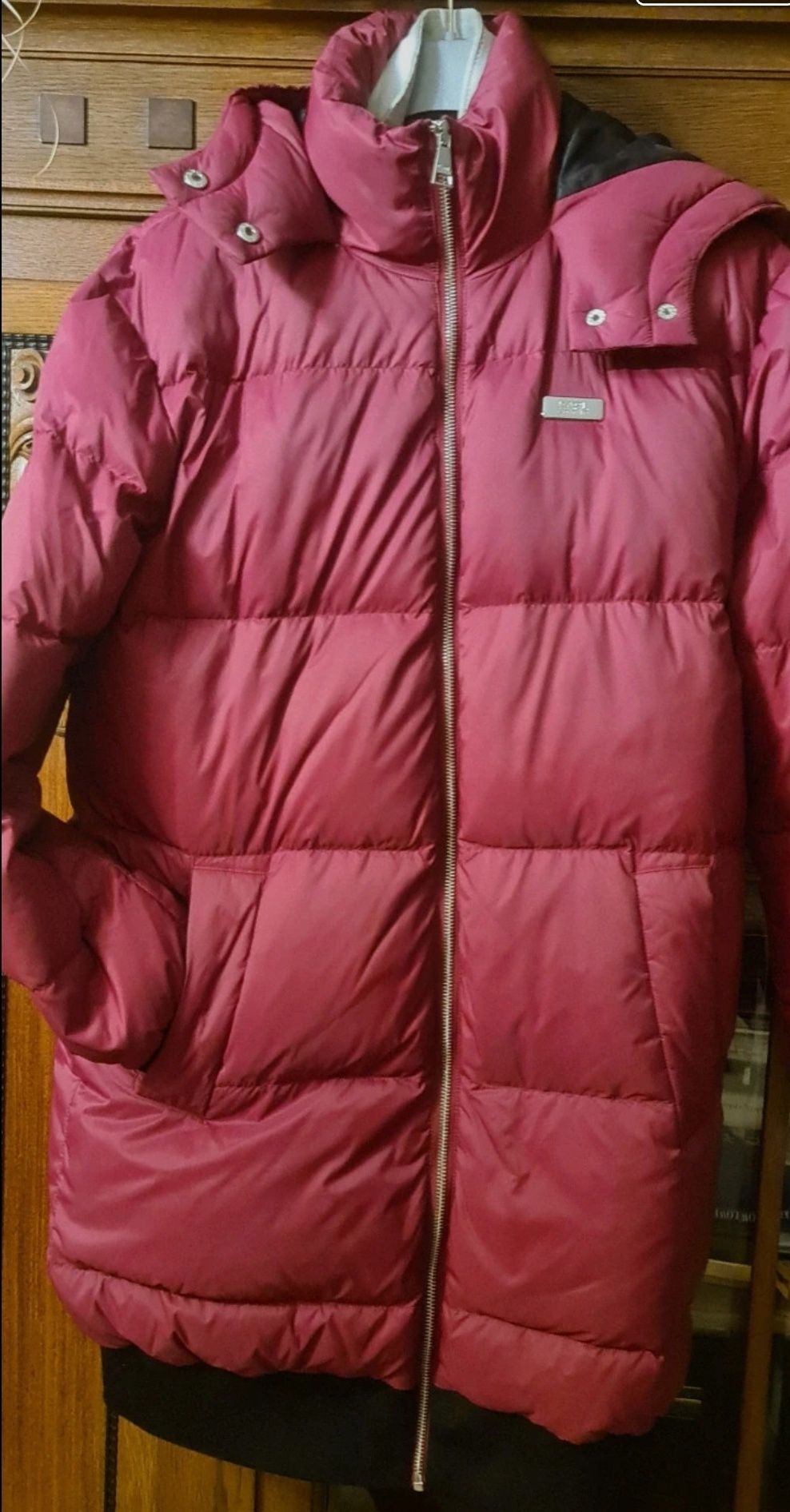 Kurtka, parka puchowa Karl Lagerfeld