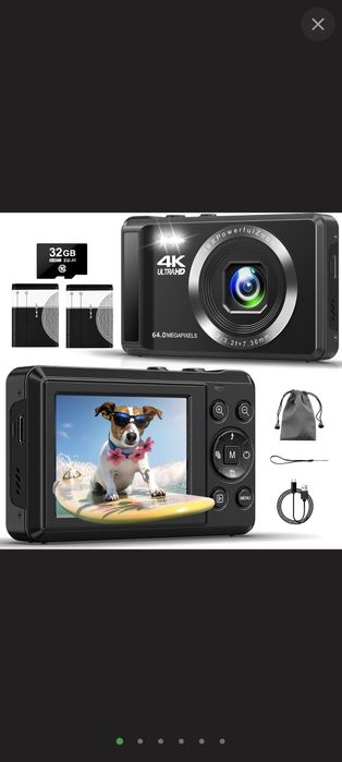 Фотоапарат SINEXE DC065 64Мп / CMOS / 4K 30fps / 16х зум