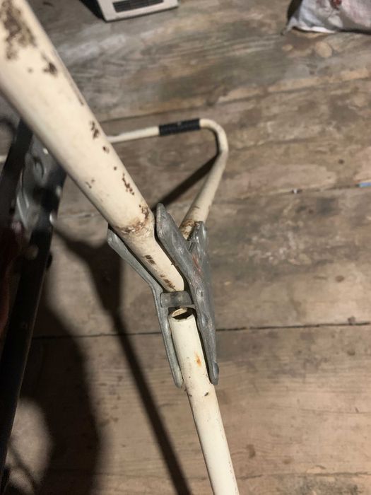 Коляска + гойдалка дитяча (металева, складана)