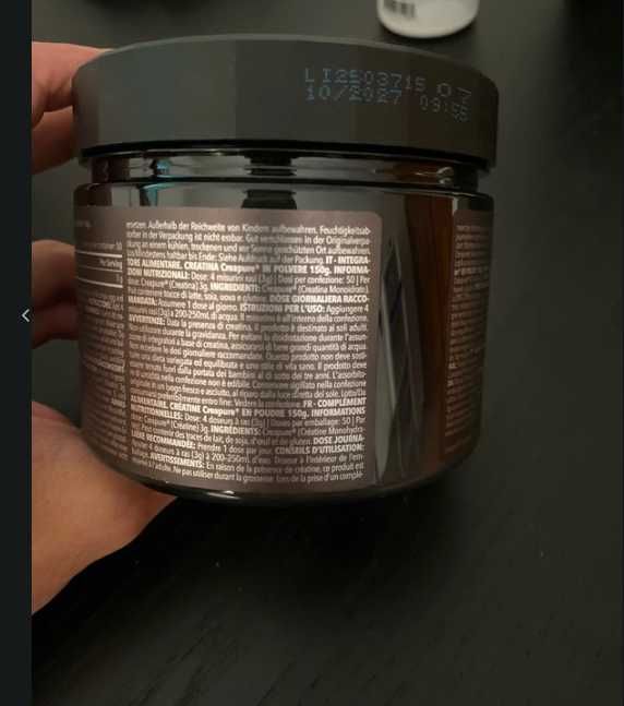 4x Creatina Creapure(creatine monohydrate)