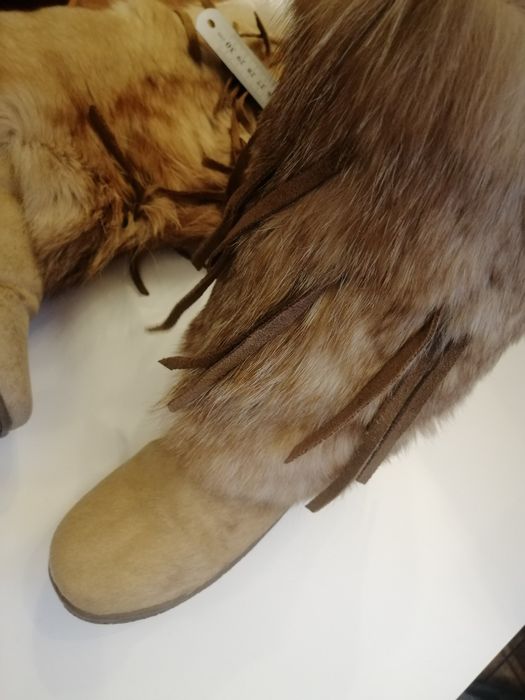 Унты уги угги настоящие мех 37 36 меховые ugg зимняя обувь сапоги