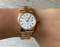 Rolex Datejust 36mm - Ouro - 1968 - 18K - White Dial