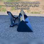 Łycha szufla na tylny TUZ hydrauliczna różne szerokości dostawa PL