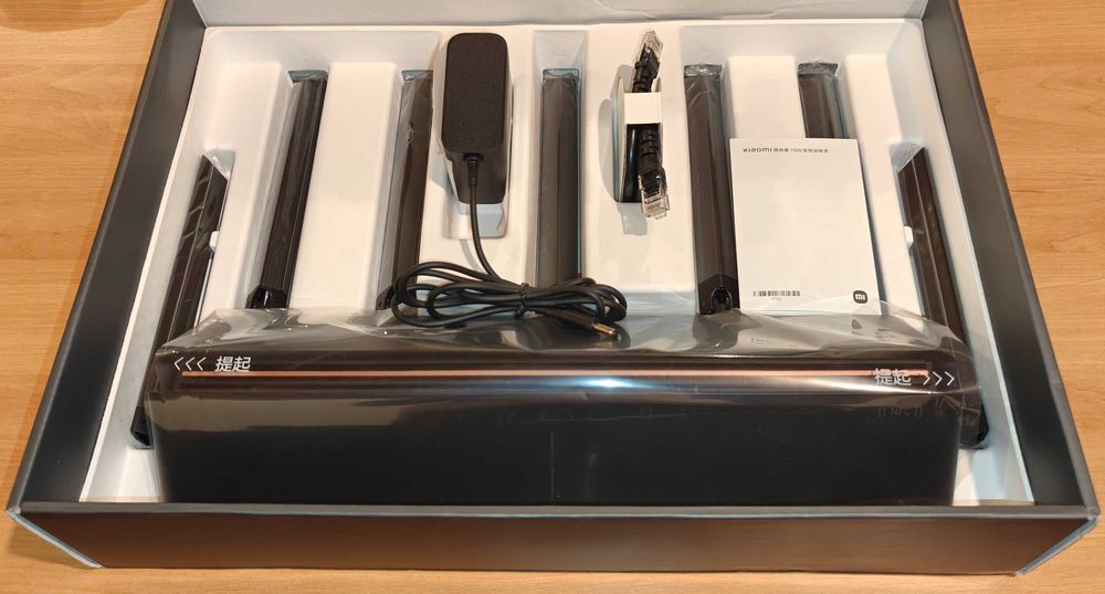 Router xiaomi BE7000 wifi 7 com portas 2.5Gb, USB 3.0 e NFC