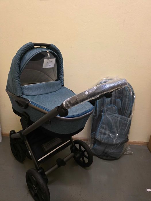 Nowy wózek 2w1 lekki stelaż głeboko spacerowy