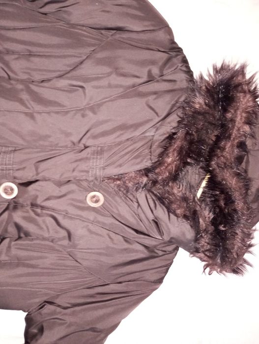 Damski Płaszcz z kapturem 44/46