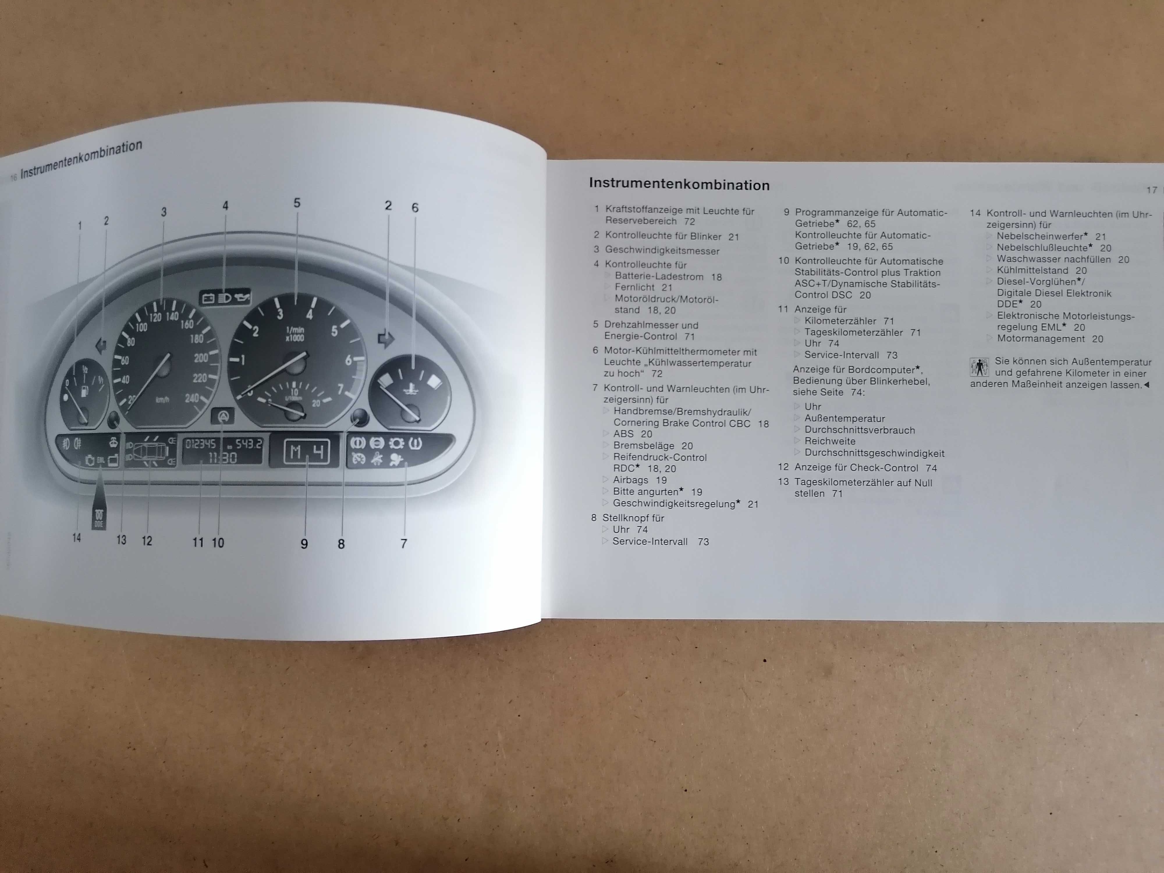 Instrukcja obsługi BMW 3 E46