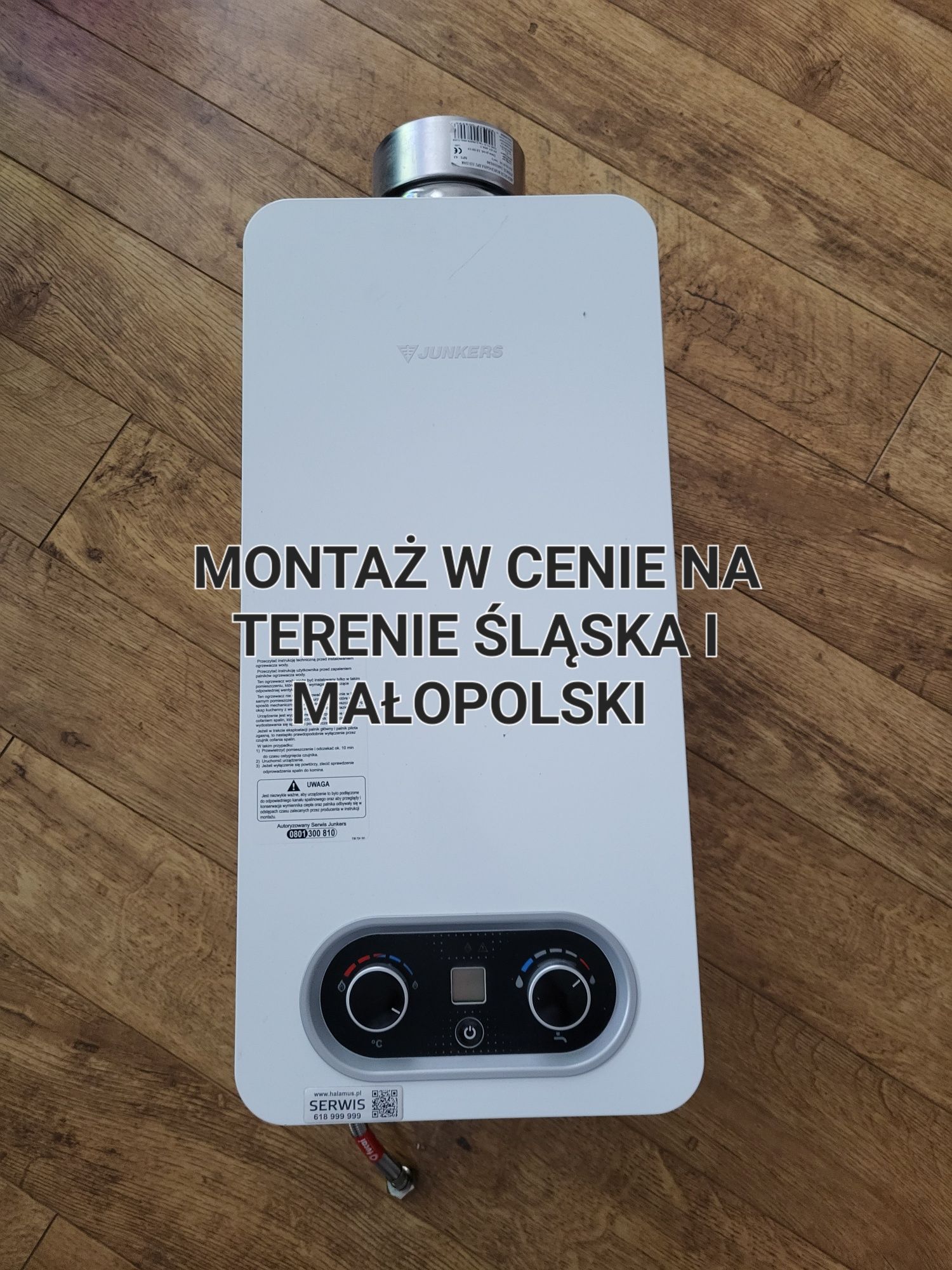 Cena z montażem Vaillant Mag mini podgrzewacz Bosch Junkers gwarancja