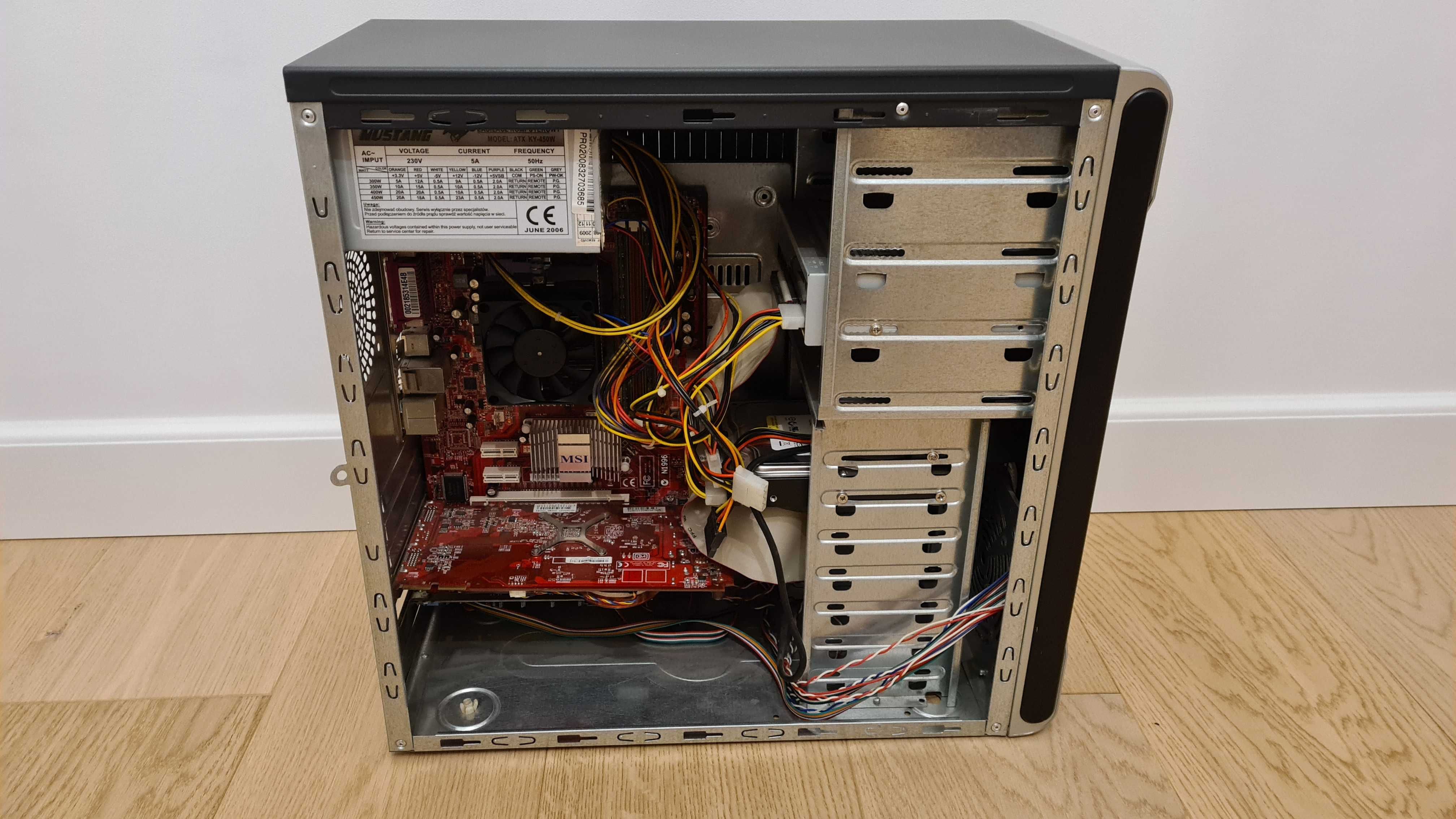 Komputer PC, AMD Athlon Dual Core 2.69GHz, 2GB RAM, 80GB HDD