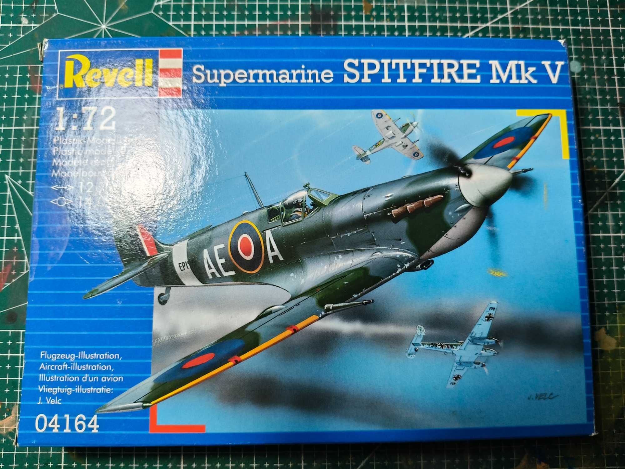 Revell 1:72 supermarine spitfire Mk V model do sklejania