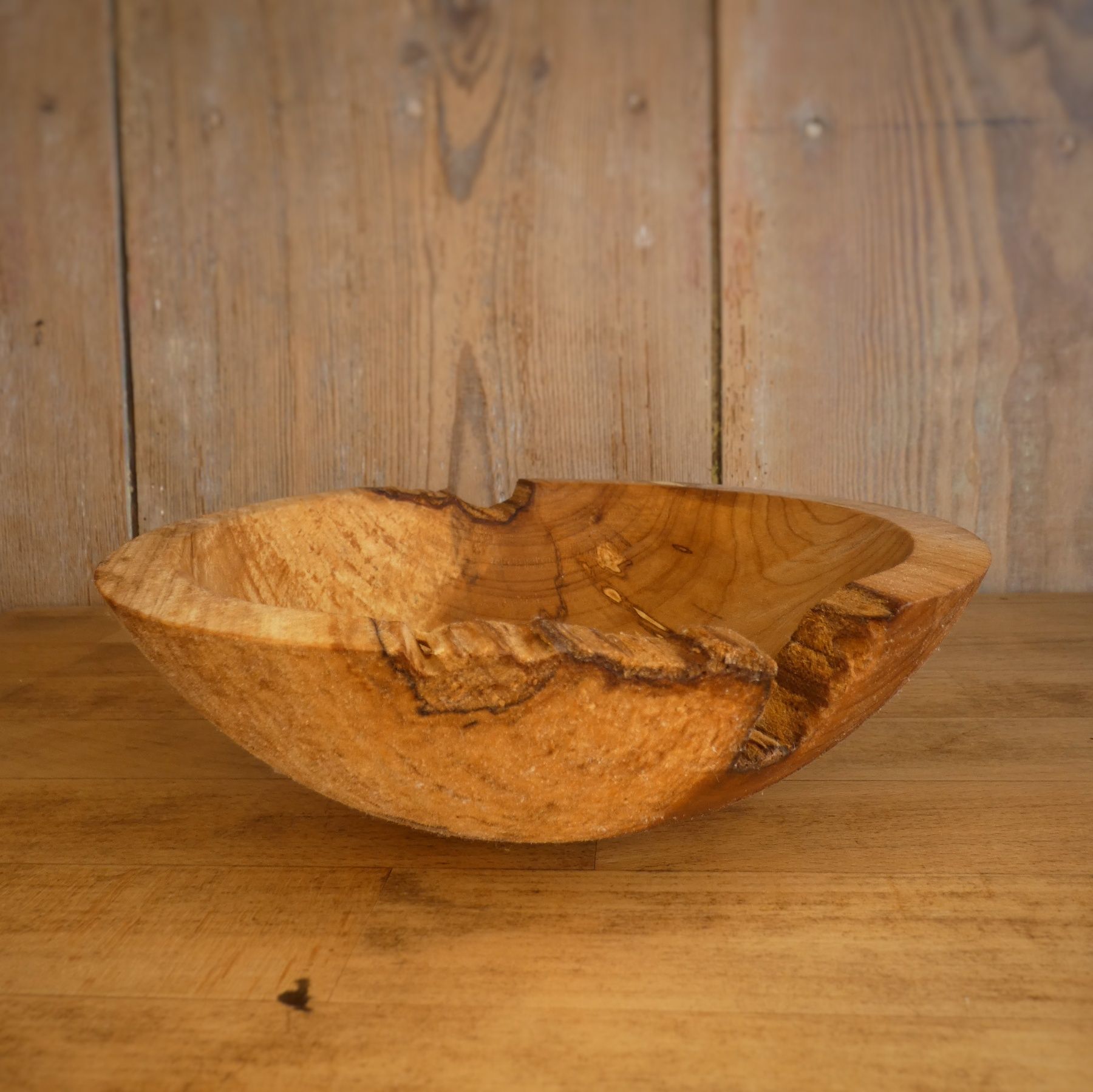 Miska misa drewniana klon handmade wooden bowl boho rękodzieło etno
