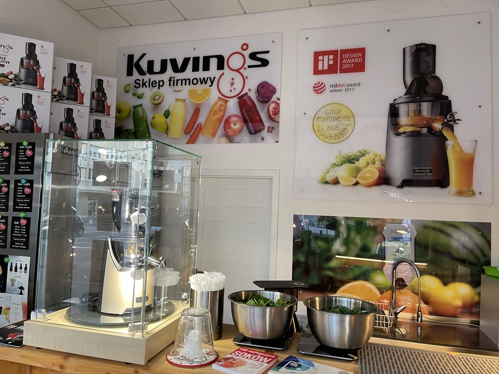 Kuvings Vita-My Myjka Ozon Ultradźwięki Plus Dzbanek Próżniowy Gratis