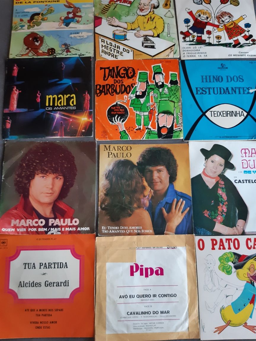 Discos singles em vinil