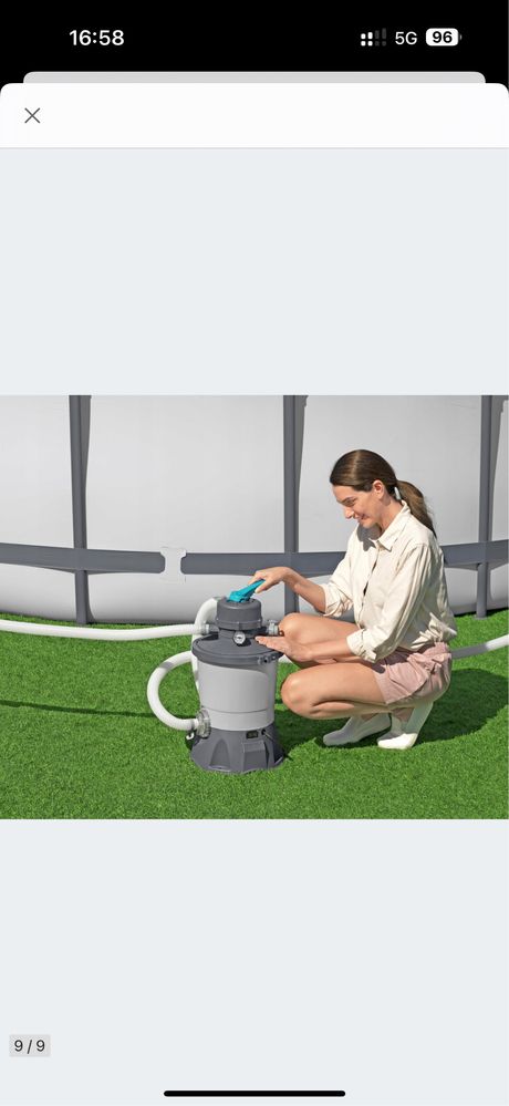 Bestway 58515 Pompa filtrująca piaskowa Flowclear 3596l
