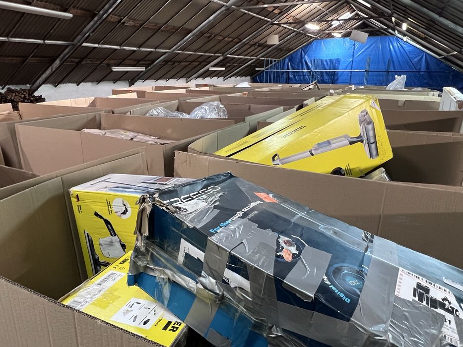 Palety Amazon nowa dostawa