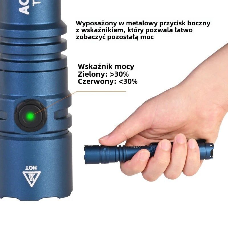 Latarka Acebeam Tac 2 AA + ogniwo