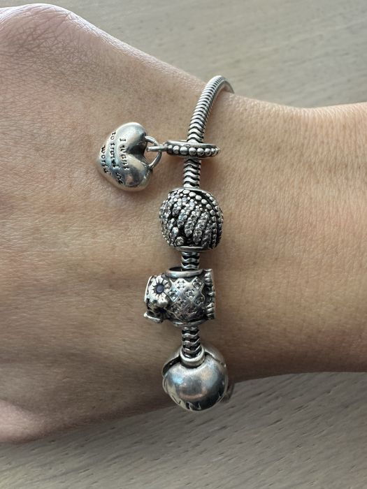 Браслет пандора/cristina срібло