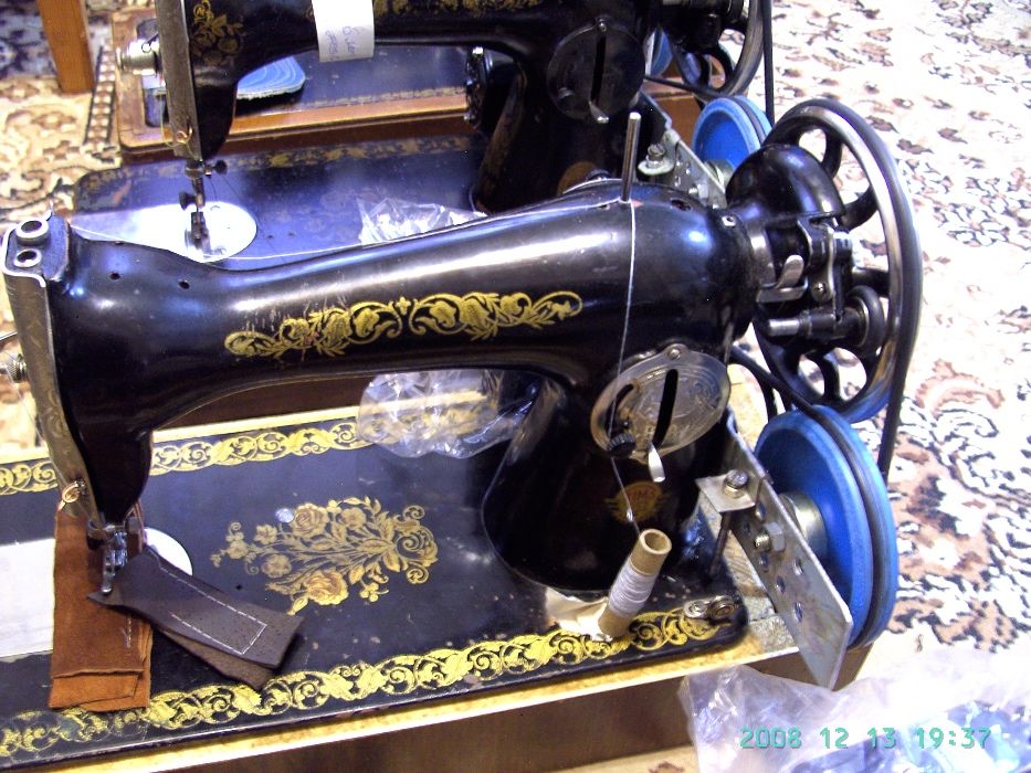 Швейная машинка с редуктором кожи 6 мм ткани Стежок  6 мм усиленым про