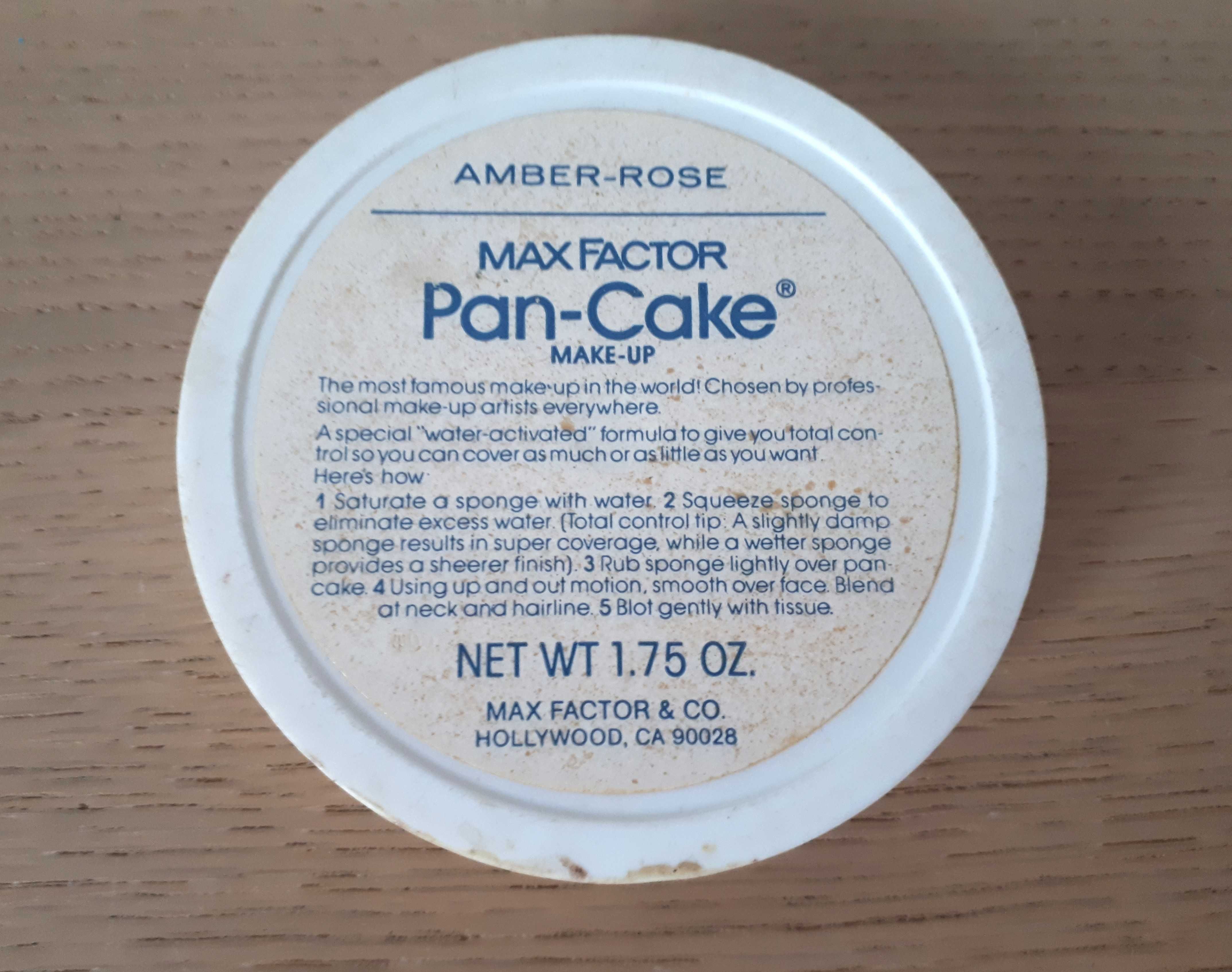 oryginalny puder Pan-cake Max Factor make up Amber rose