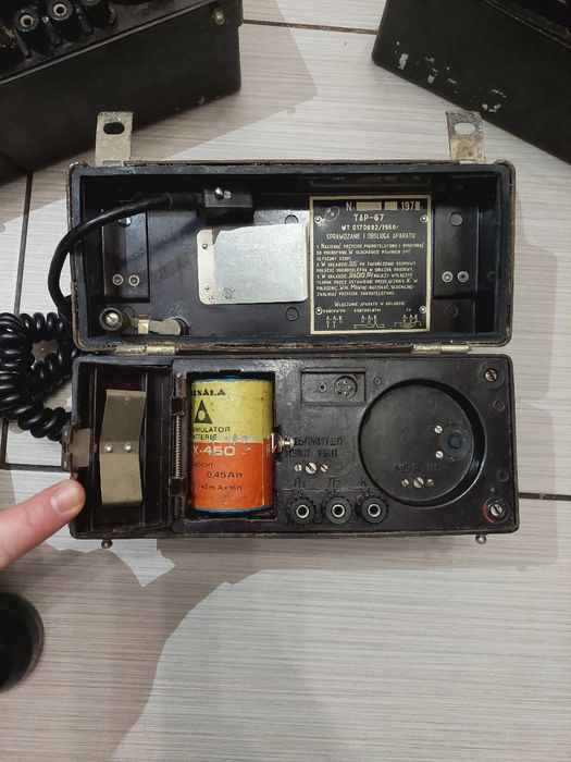 Wojskowy telefon polowy TAP-67