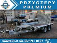 Martz BAU 3 260/2 Przyczepa pod minikoparkę walec  260x150 bardzo mocna trap wzmacniany Przyczepy Premium Katowice DOSTAW