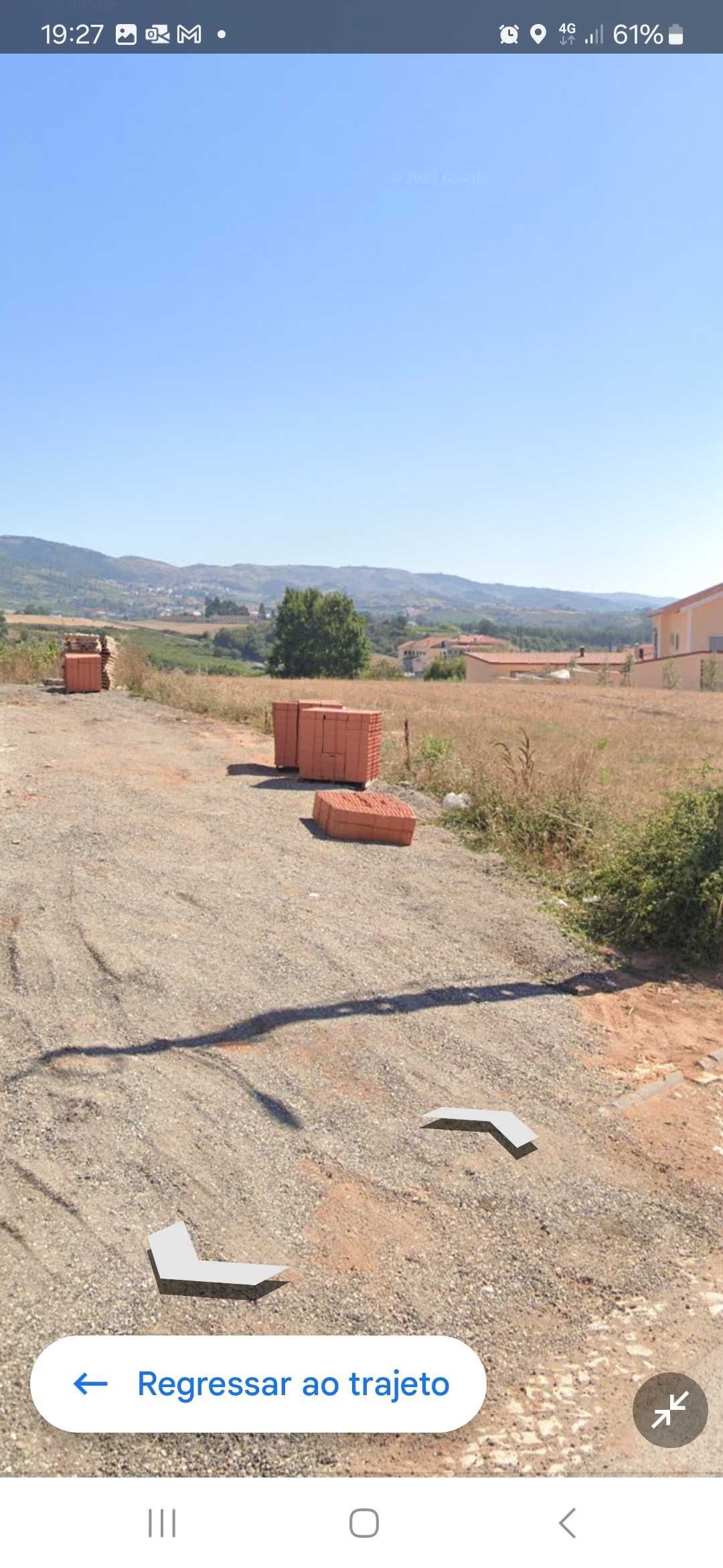 Terreno urbano com exelente vista para a serra de Montejunto