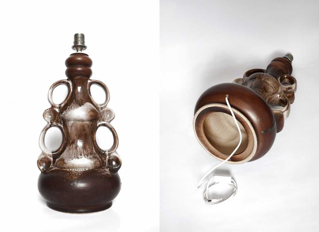 Lampy fat lava, lampa ceramiczna, boho, podłogowa, stołowa