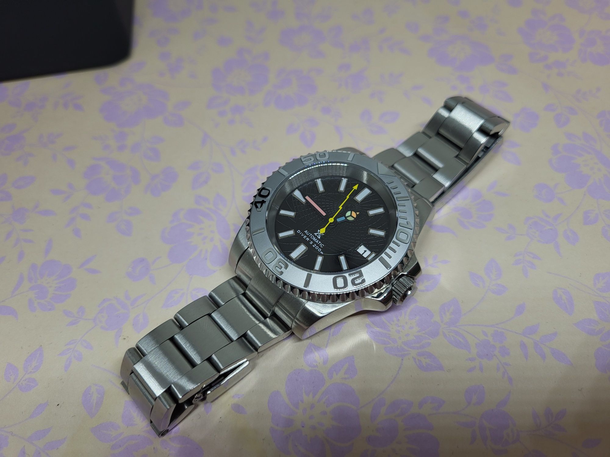 Mamy yacht mastera w domu: Nowy zegarek custom seiko nh35a TMI Fajny