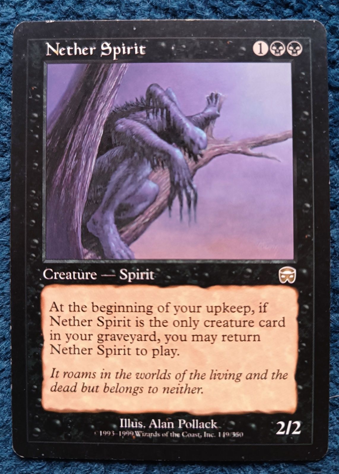 Nether Spirit - Mercadian Masques - Excellent Magic the Gathering