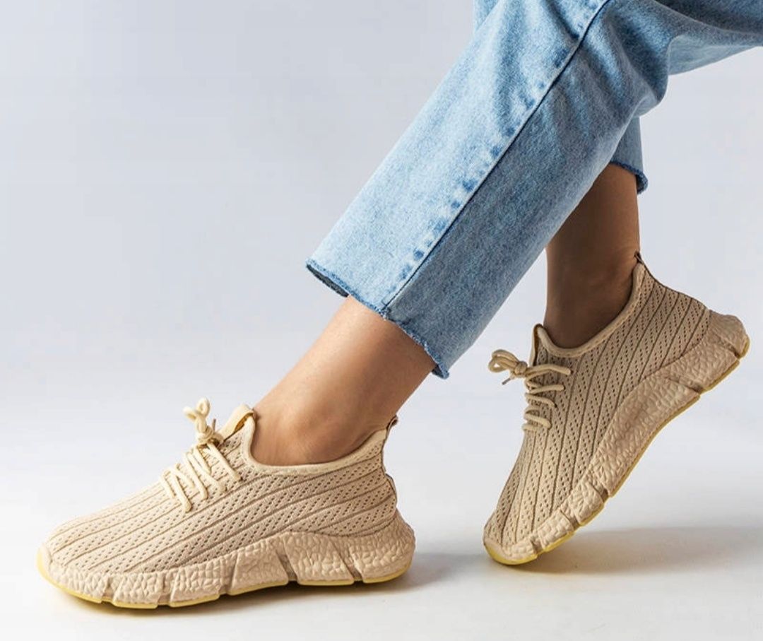 36 37 38 adidasy 39 40 41 sneakersy na grubej podeszwie materiałowe