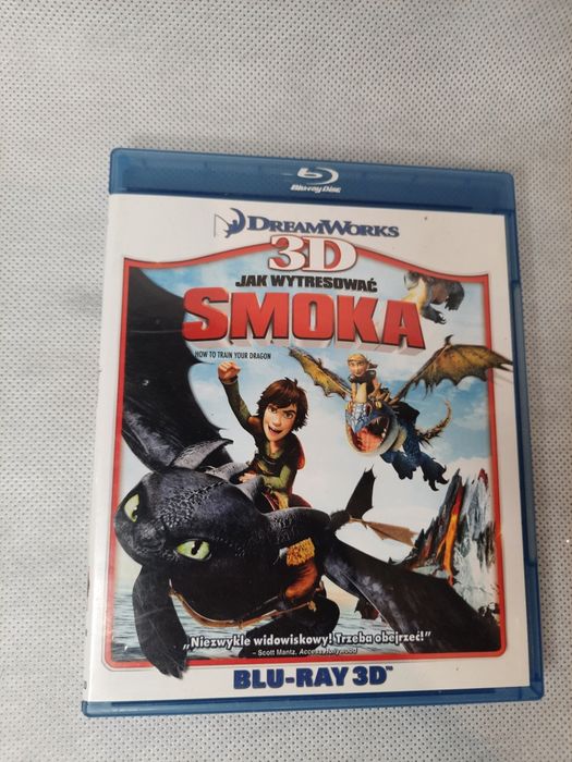 Jak wytresowac smoka  DVD Blu ray w 3D