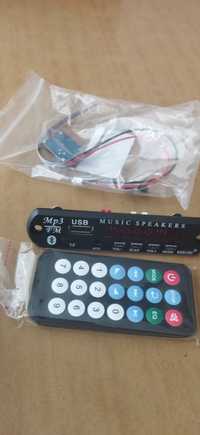 Music speaker Kebibu програвач з флешки, fm радіо, aux, Bluetooth