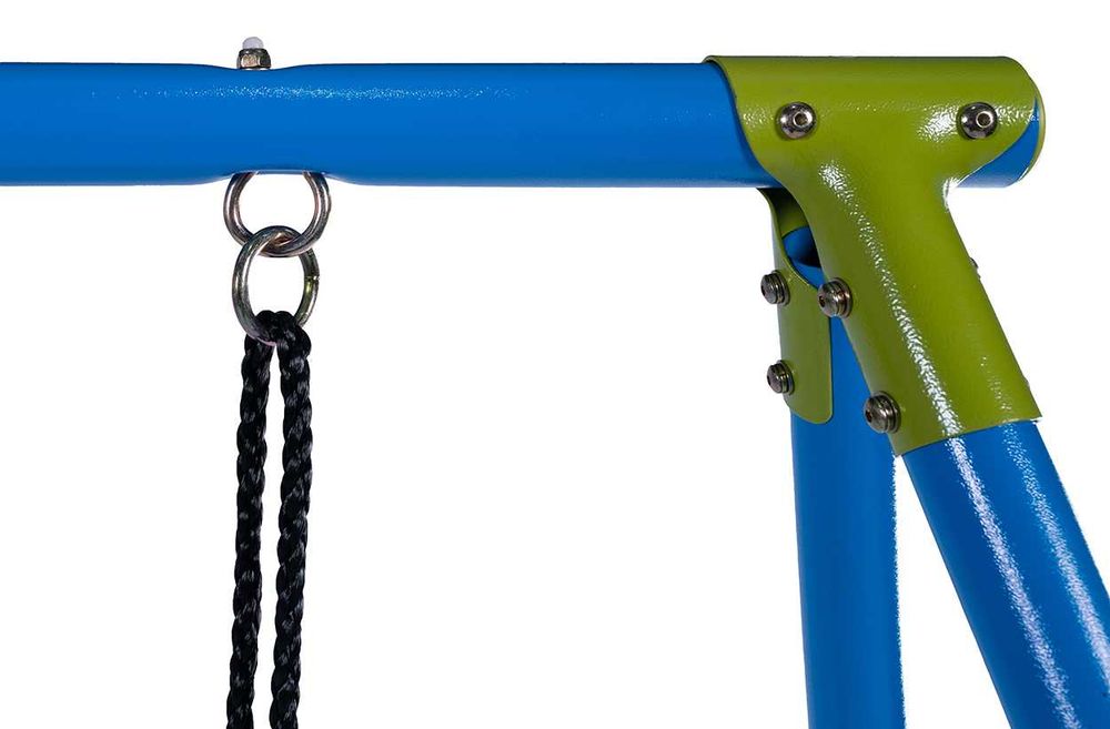 Huśtawka dziecięca Sandora XNS003 podwójna mocny stabilny stelaż