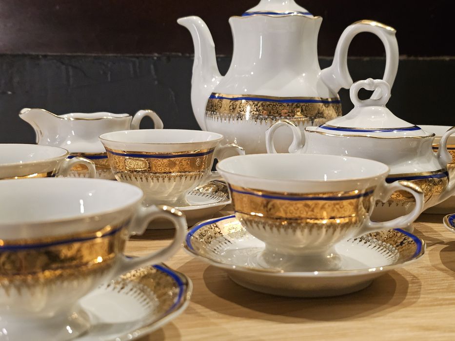 Zestaw porcelany Karolina Jaworzyna Śląska, lata 70.–80. PRL