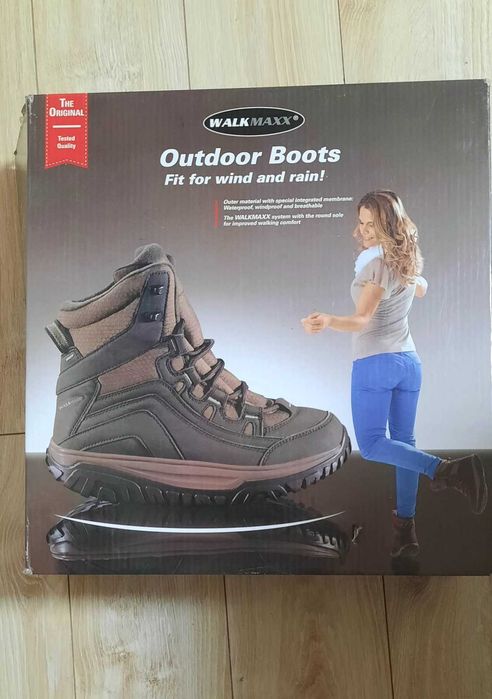 Черевики жіночі ортопедичні зимові коричневі WalkMaxx, 38 р-р (25 см)