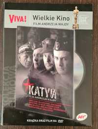 Film DVD Katyń Andrzeja Wajdy, film i książka