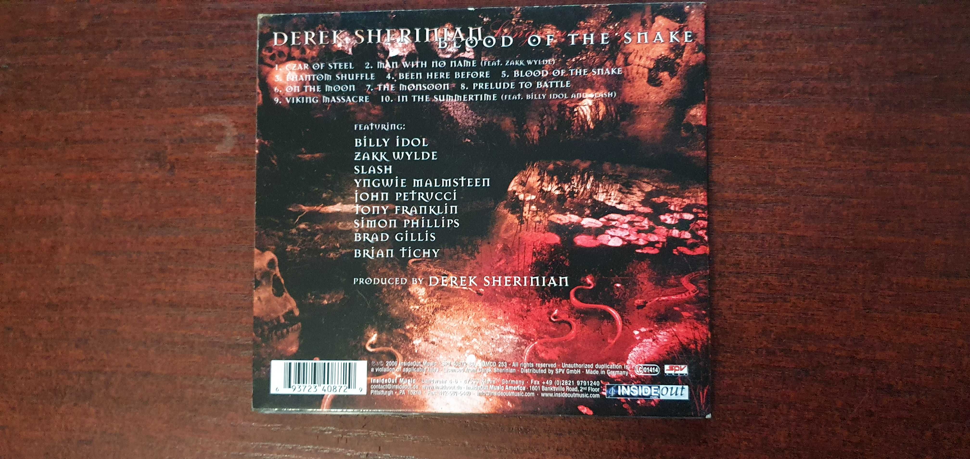 Derek Sherinian 'Blood of the shake"  cd z 2006 r.  ex. Dream Theater