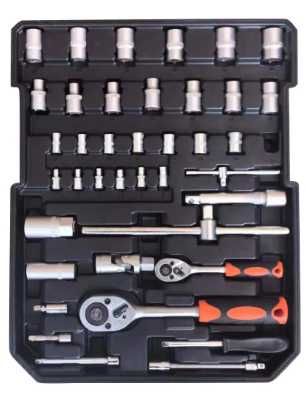 Набір автомобільних та домашніх інструментів 187шт у валізі на колесах