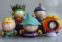 Фигурки персонажей "South Park: The Stick of Truth" 5 шт. (6 см)