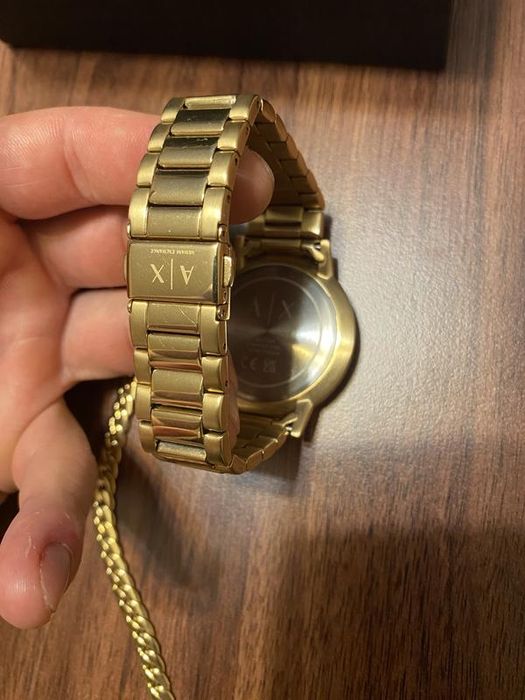 Годинник з браслетом Armani Exchange оригінал в коробці, часы Armani
